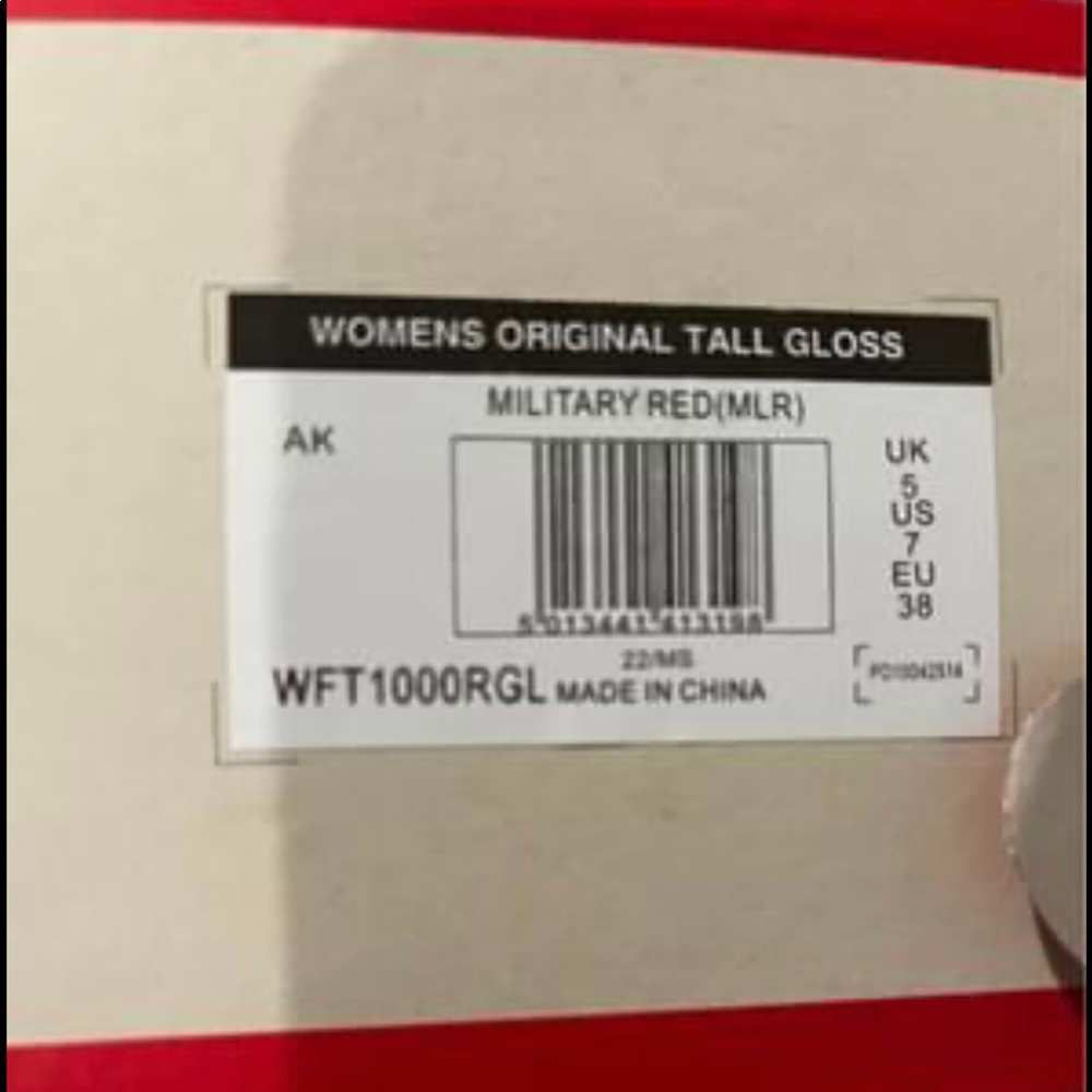 Brand New Hunter Red Rainboots